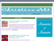 Tablet Screenshot of christinaabt.com